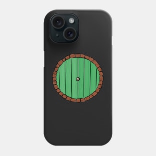 Green Round Halfling Door Phone Case