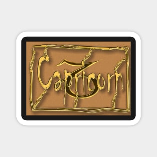 Capricorn, zodiac sign Magnet