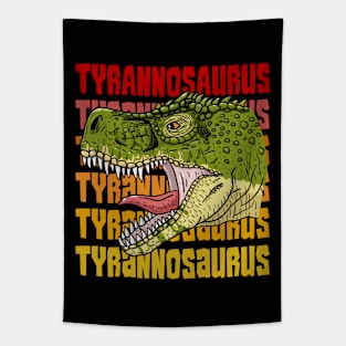 Tyrannosaurs Dinosaur Head Tapestry