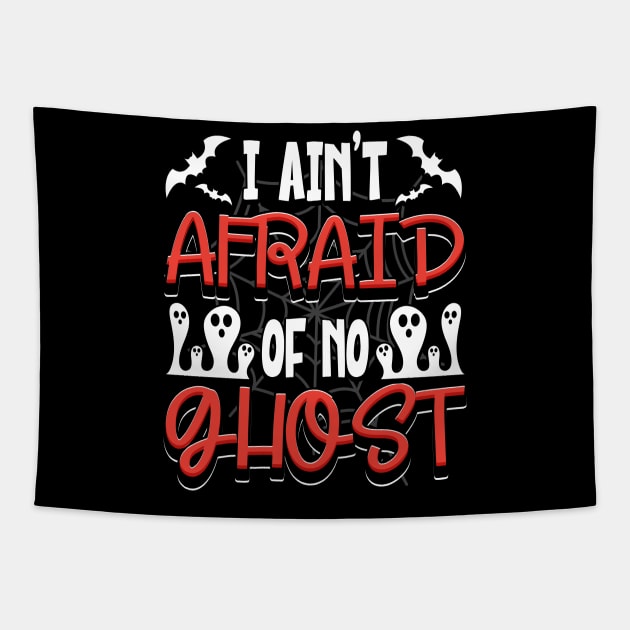 I Ain't Afraid Of No Ghost Tapestry by maxcode