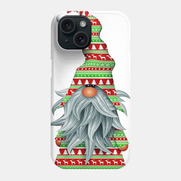 Christmas Gnome Phone Case by MiniMoosePrints