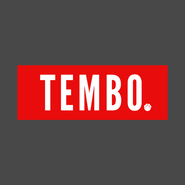 Red TEMBO logo by TemboTees