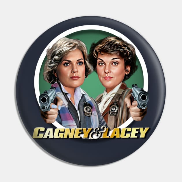 Cagney & Lacey Pin by Zbornak Designs