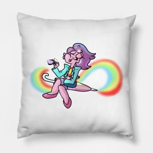 rainbow quartz 2.0 Pillow