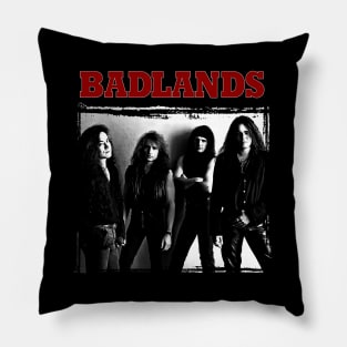 Badlands Heavy Metal Pillow