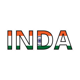 Drapeau  India T-Shirt