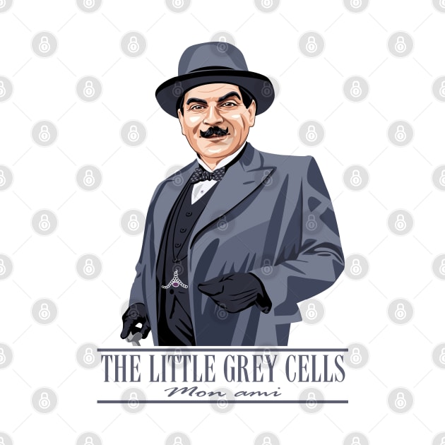 POIROT The little grey cells by Tiro1Linea