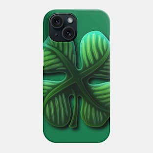 Green Clover of Glasgow Phone Case