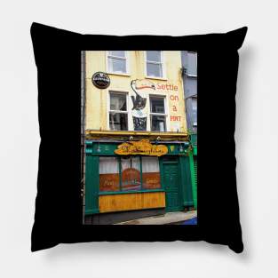 McLaughlins Pub, Sligo, Co. Sligo, Ireland Pillow