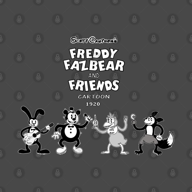 Freddy Fazbear and Friends by Bat13SJx