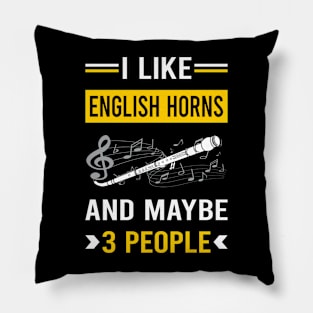 3 People English Horn Cor Anglais Pillow