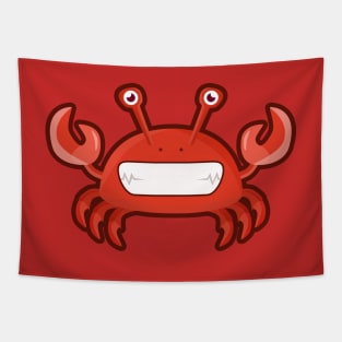 Kawaii Crab Tapestry