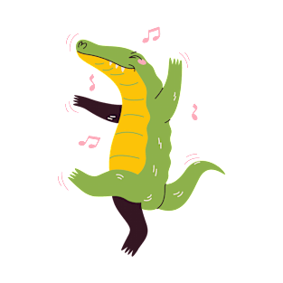 Funny Dancing Crocodile T-Shirt