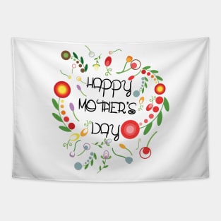 Happy Holiday Mother Day Shirt Tapestry