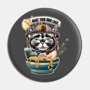 Make Your Own Luck Pin