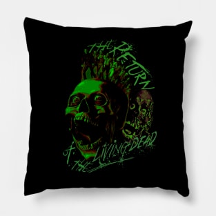 The Return Of The Living Dead, Retro Horror, (Version 1) Pillow