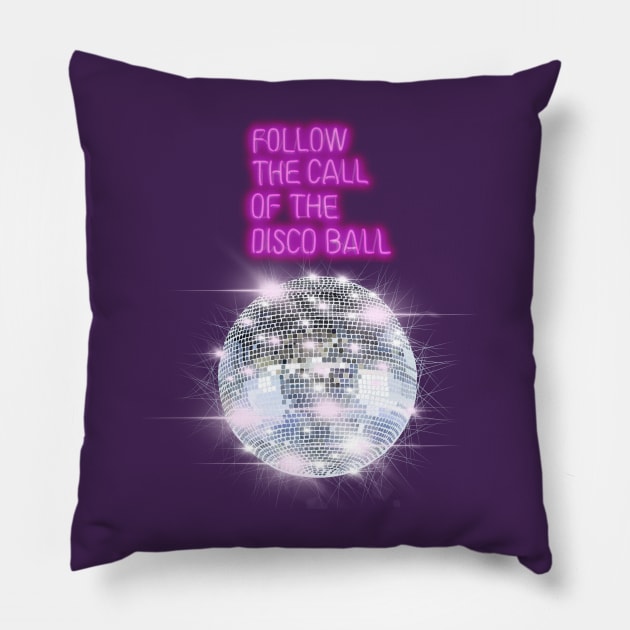 Disco ball Pillow by jenblove