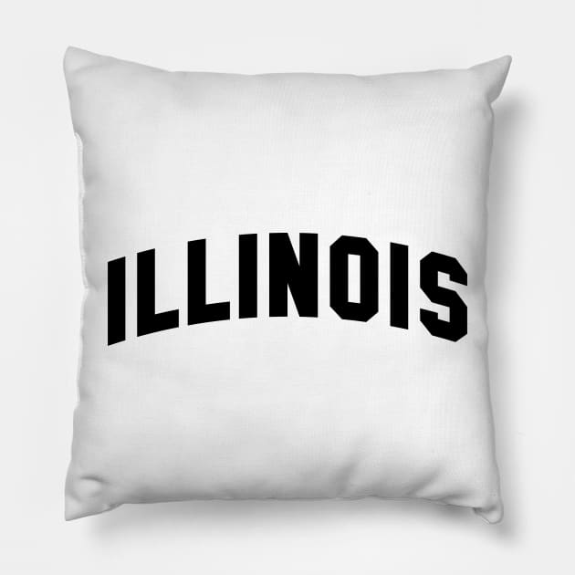 Illinois Pillow by Texevod