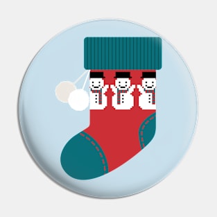 Christmas Sock Pin