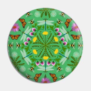 Nature mandala Pin