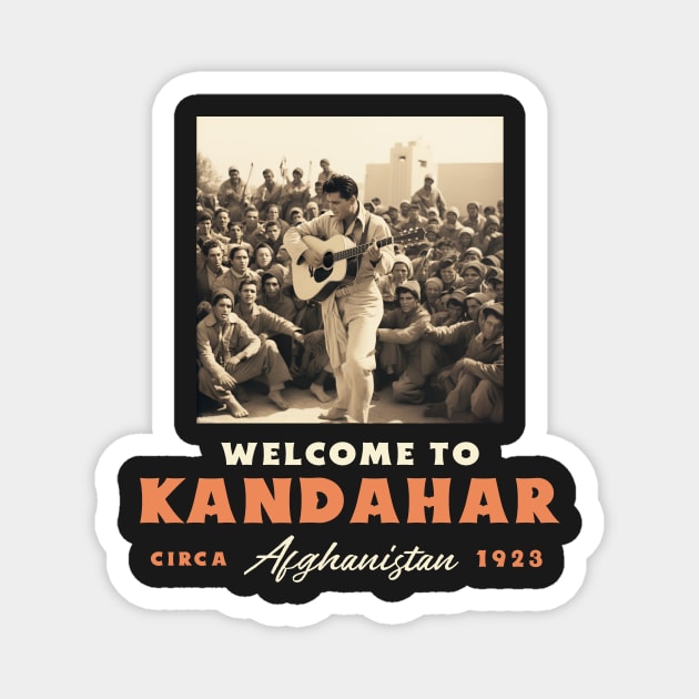 Kandahar circa 1923 Magnet by Popstarbowser