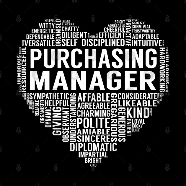 Purchasing Manager Heart by LotusTee