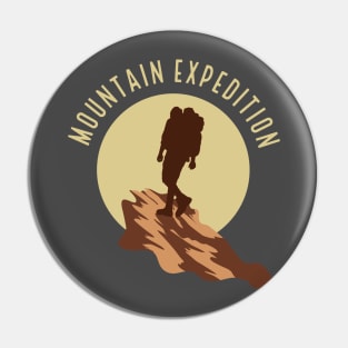 Mountain Expedition Pin