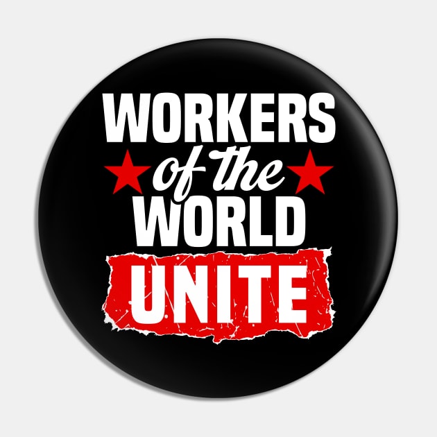 Pro Union Strong Labor Union Worker Union Pin by IngeniousMerch