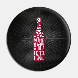 Wine blackboard #5 Pin