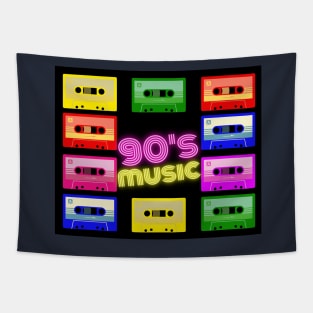 90's Music Tapestry