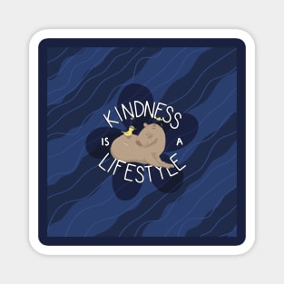 Kindness Capybara Magnet