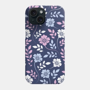 Floral Patterns with Pastel Color Phone Case