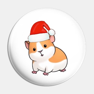 Guinea Pig Santa Pin