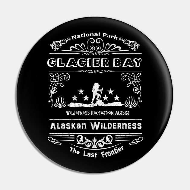 Glacier Bay National Park Alaska Pin by artsytee