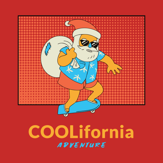 Merry Christmas Coolifornia Adventure by Heyday Threads