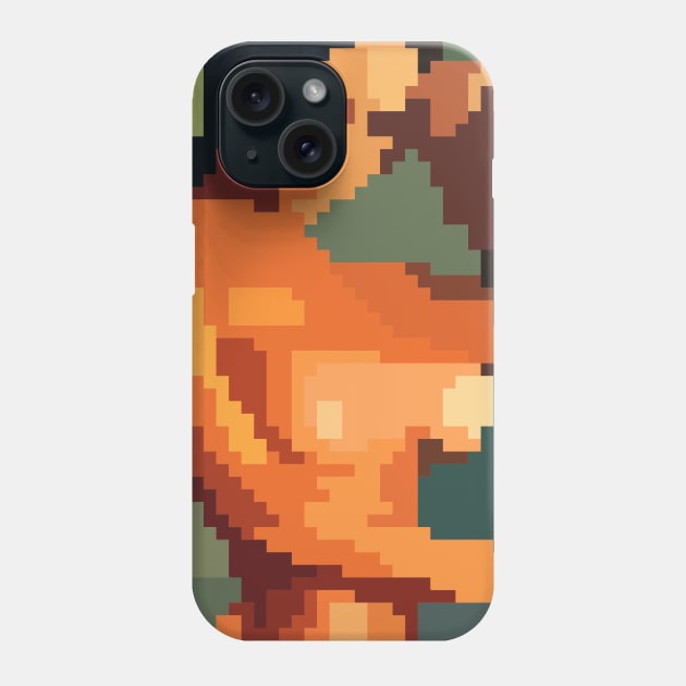 Pixel Art (Girl in bright colors) Phone Case by Dmitry_Buldakov