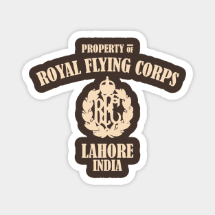 WW1 Royal Flying Corps India Magnet