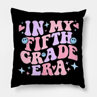 In My 5th Grade Teacher Era Back to School Retro Teacher Pillow