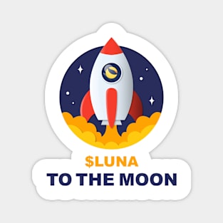 LUNA hold to the moon Magnet