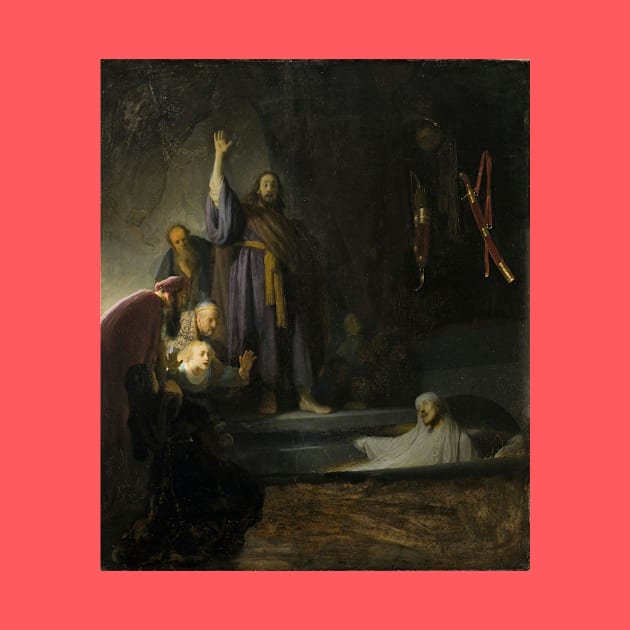 The Raising of Lazarus - Rembrandt by KargacinArt