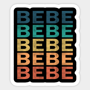 Bebe Stickers Teepublic