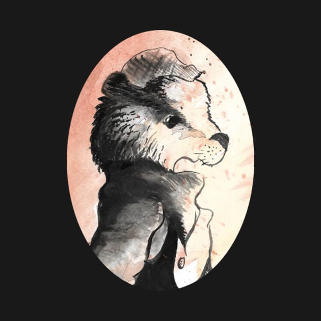 19th century badger -  fantasy inspired art and designs by STearleArt