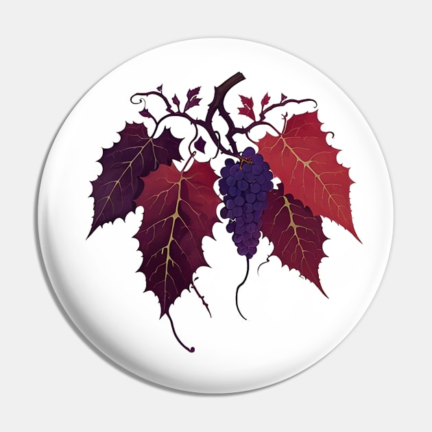 Closeup of a Grapevine Pin by CursedContent