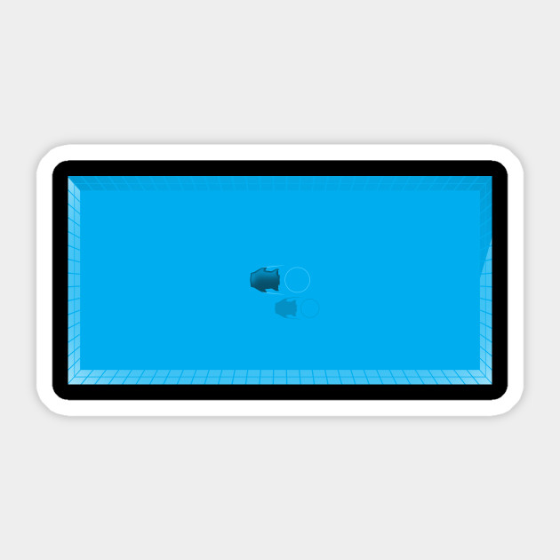 Zima Blue Robots Sticker Teepublic