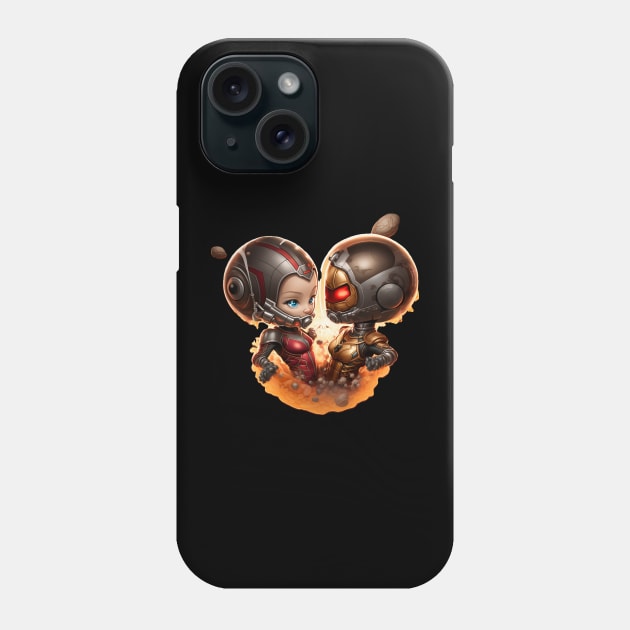 Love in Quantumania World Phone Case by Spaksu