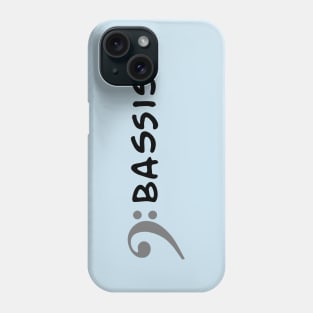 Bassist (black) Phone Case