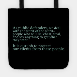 Public Defender Tote