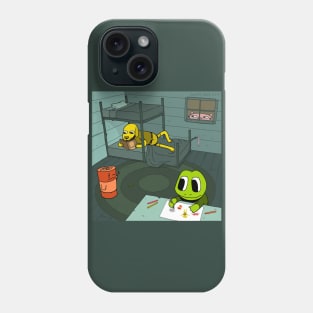 Frog Dog Log - Home Phone Case