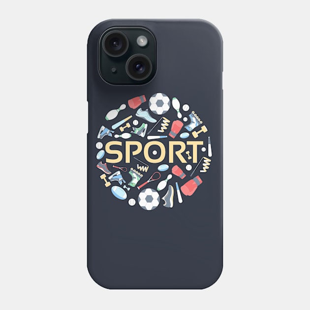 Sport Concept Phone Case by Mako Design 