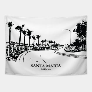 Santa Maria - California Tapestry